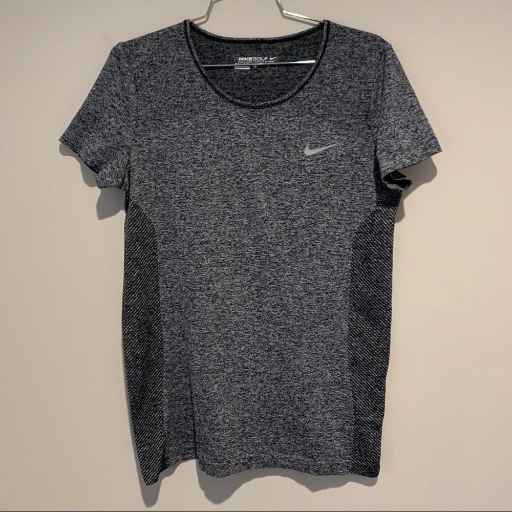 Grey Nike Golf Tshirt Size Large